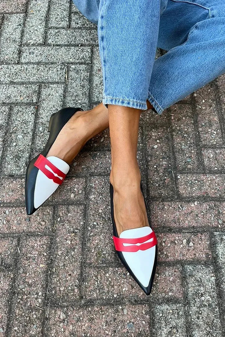 Ellen | Loafers for Women | Pointed Toe Slip On