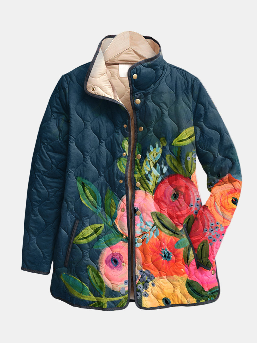 Ellen | Women’s Jacket | Colorful Floral Print