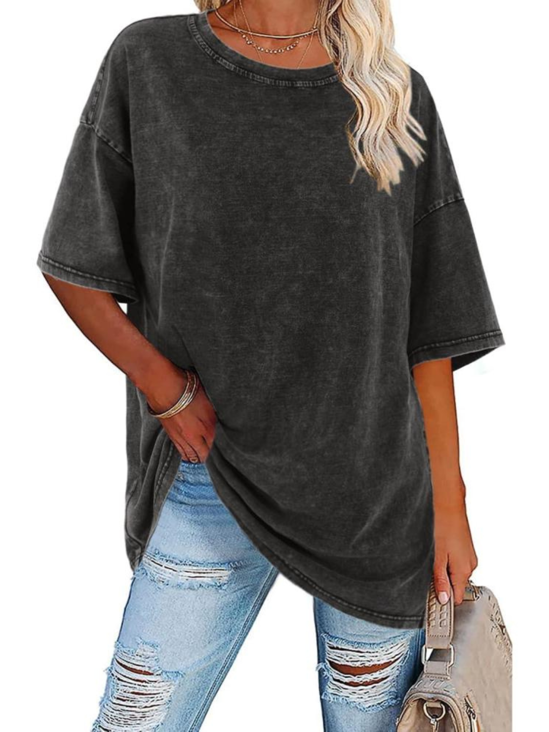 Ellen | Women’s T-Shirt | Oversized Vintage Wash
