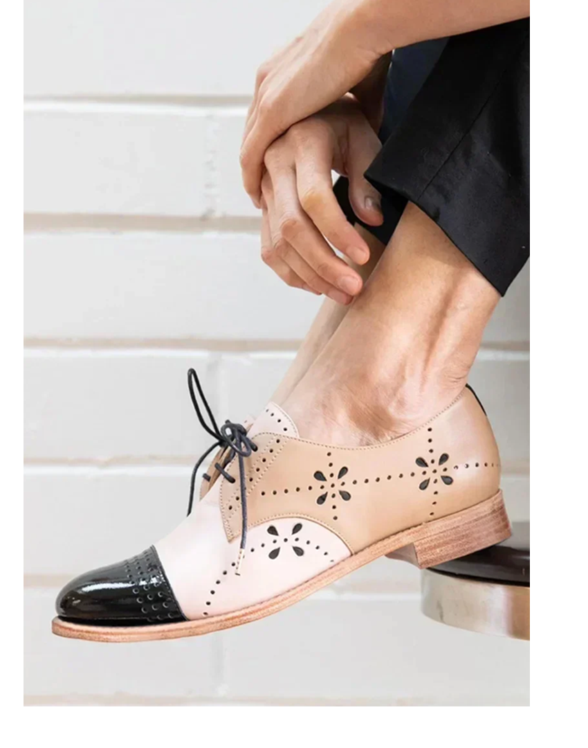 Ellen | Loafers for Women | Lace Up Closed Toe