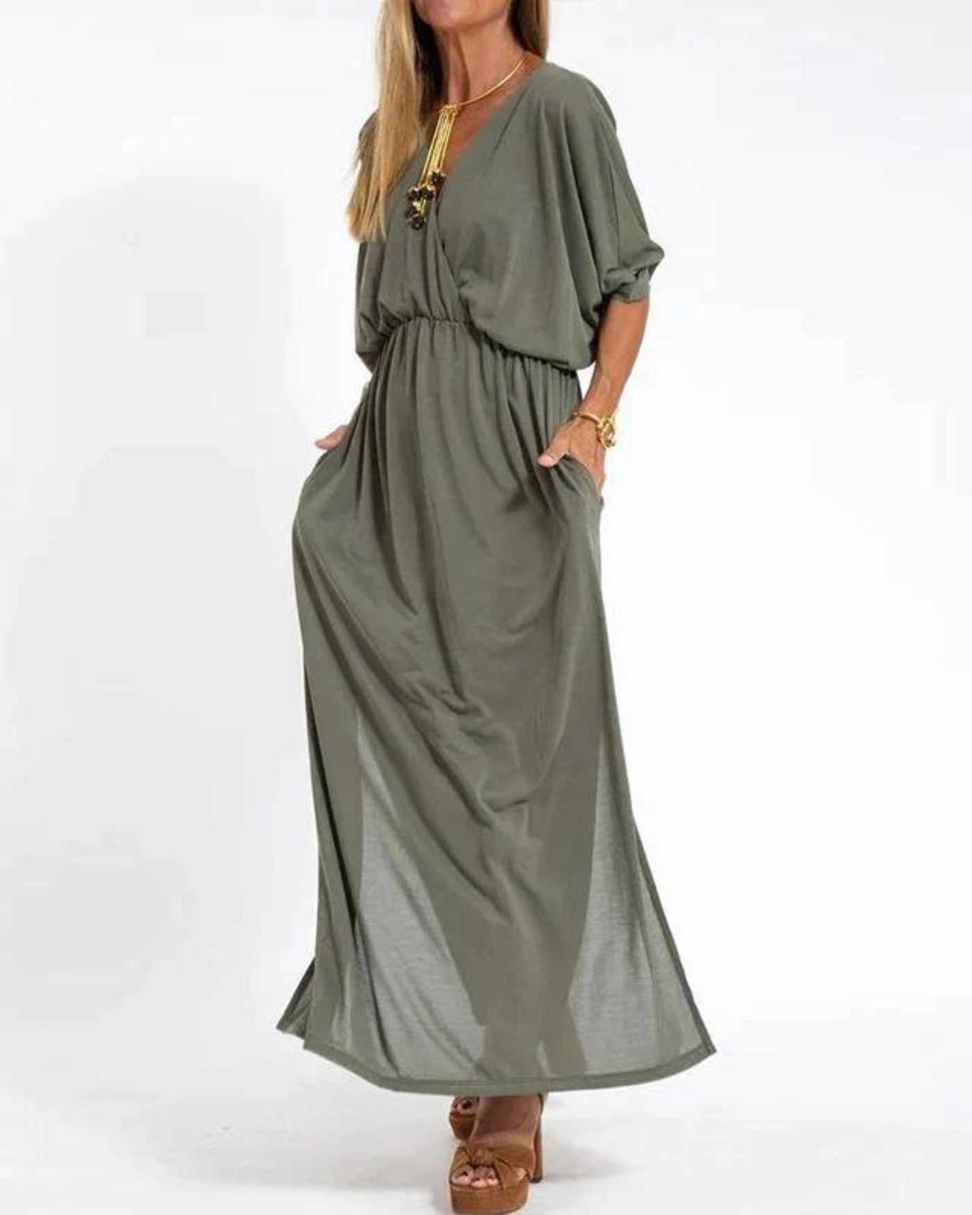 Ellen | Women's Dress | Relaxed Maxi-length Shape