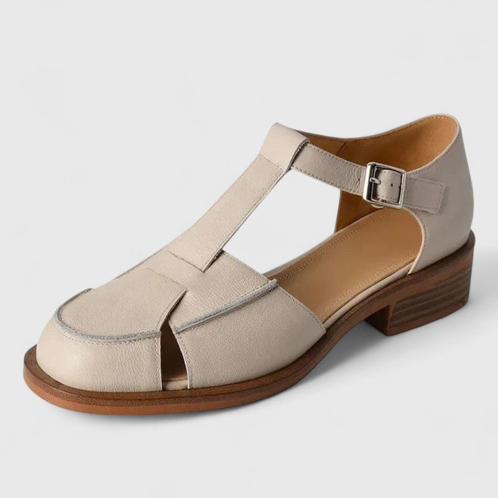 Ellen | Sandals for Women | Closed-Toe T-Strap