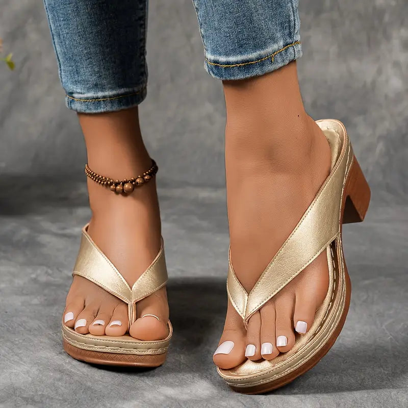 Ellen | Women's Heeled Sandals | Orthopaedic Open Toe