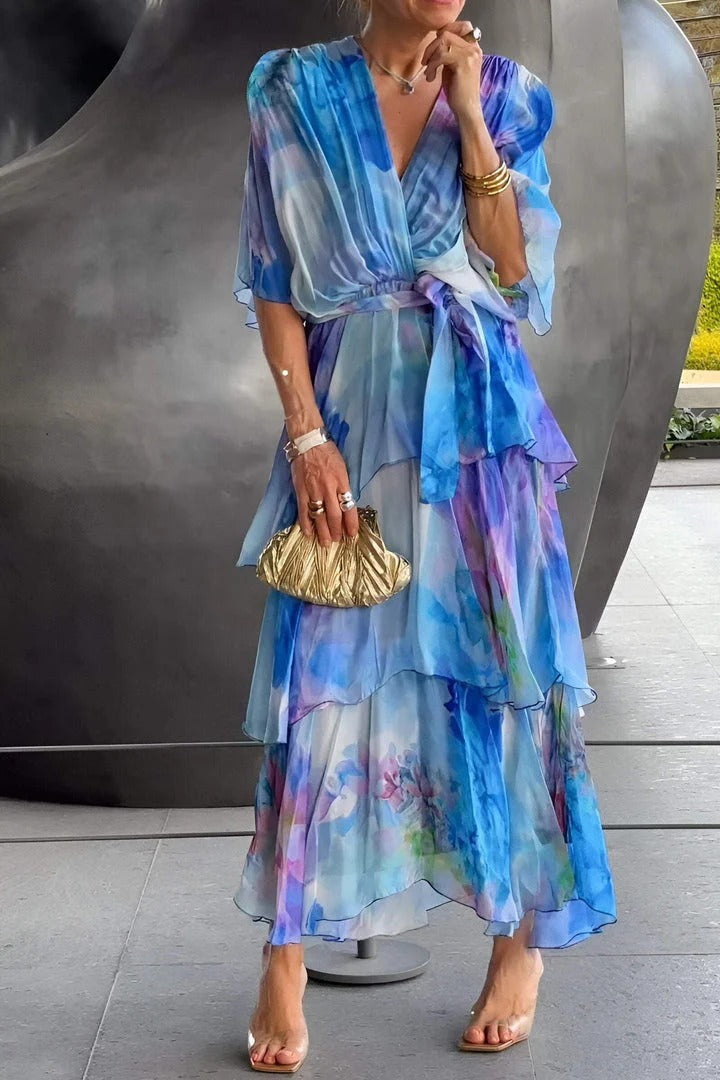 Ellen | Women's Cocktail Maxi Dress | Sleeveless