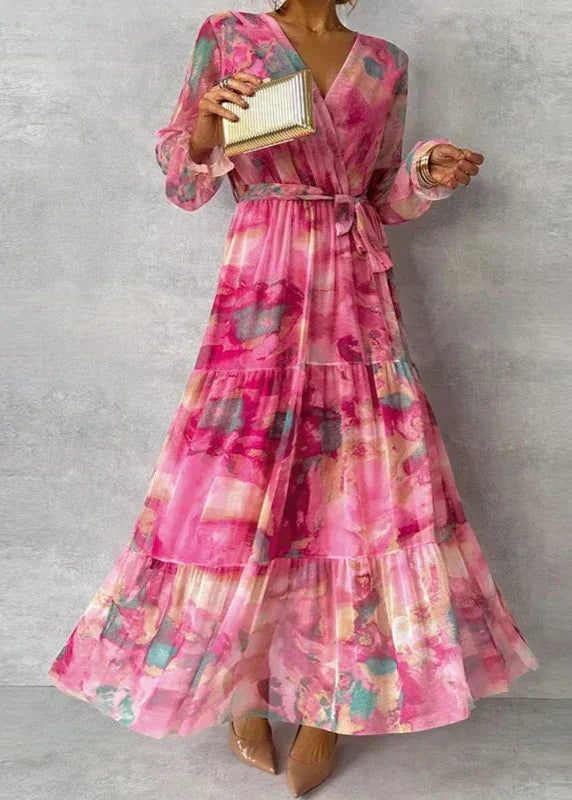 Ellen | Women's Wedding Guest Dress | Wrap Floral