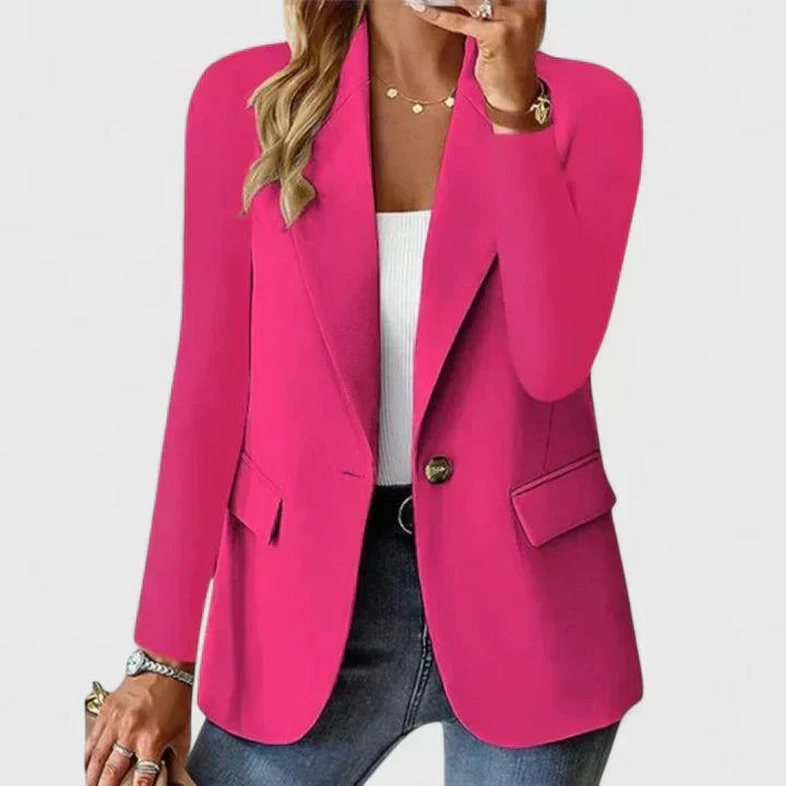 Ellen | Women's Blazer | Lapel Single Button