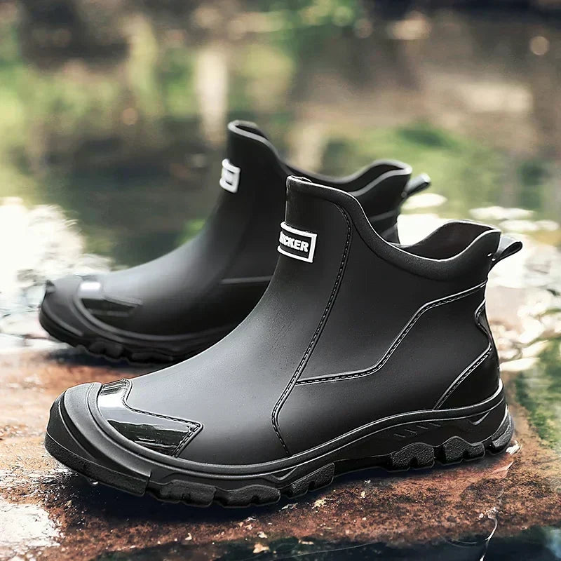Ellen | Boots For Women | Ankle Pull-On Lug Sole Closed Toe