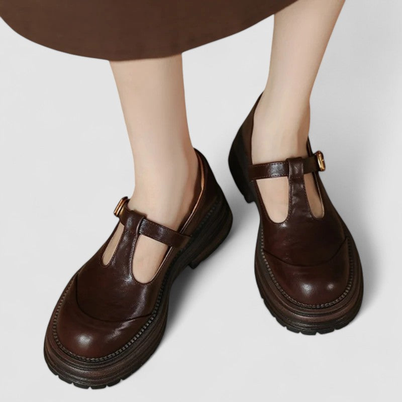 Ellen | Mary Jane Shoes for Women | Chunky Sole