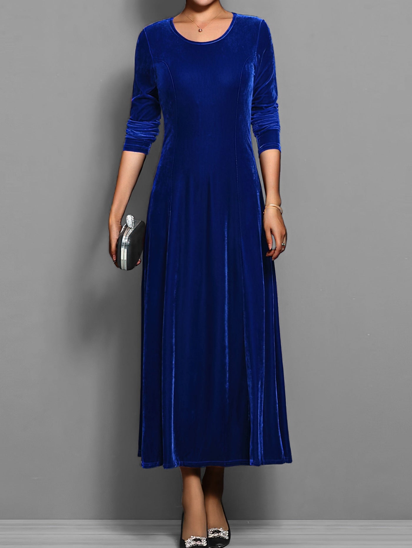 Ellen | Women's Dress | Full-Length Flared Skirt