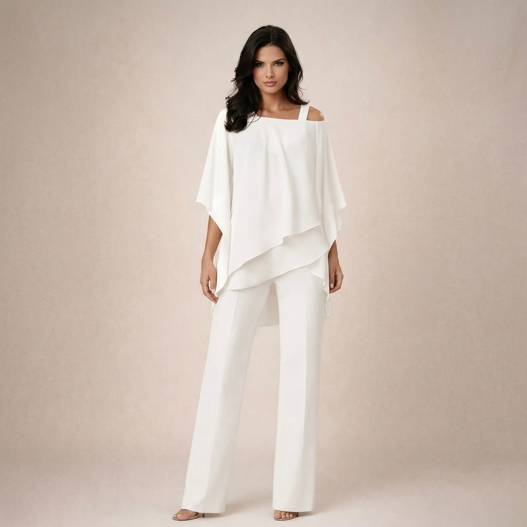 Ellen | Women's Two-Piece Set | Off-Shoulder Summer