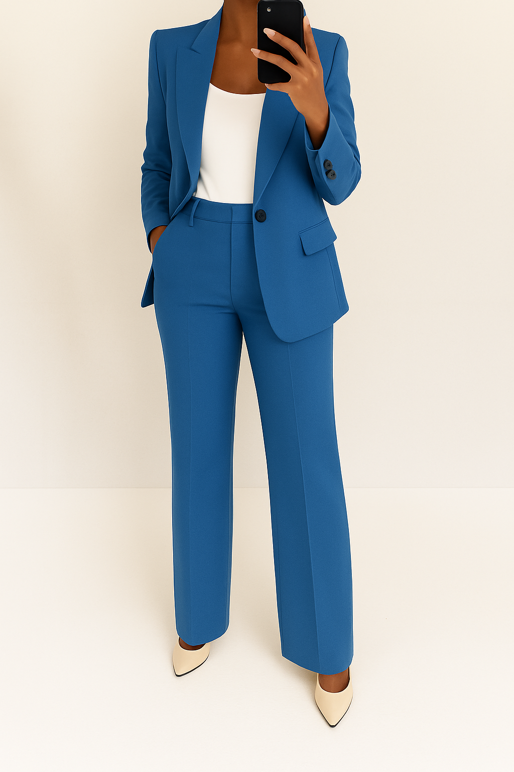 Ellen | Women's Two-Piece Suit | Long-sleeve blazer and Trousers