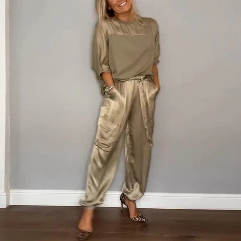 Ellen | Women's Outfit Set | Utility Pocket Trousers