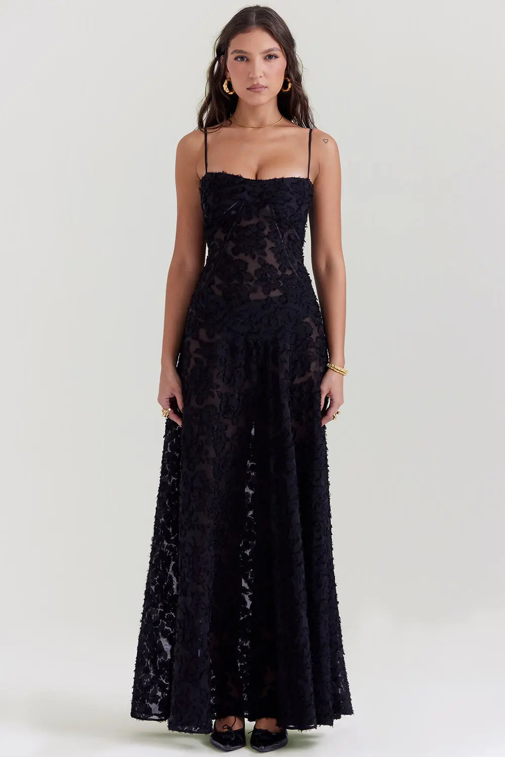 Ellen | Women’s Summer Dress | Open Back Maxi