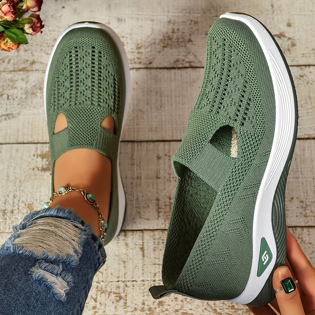 Women's Slip-On Trainers | Perforated Orthopaedic