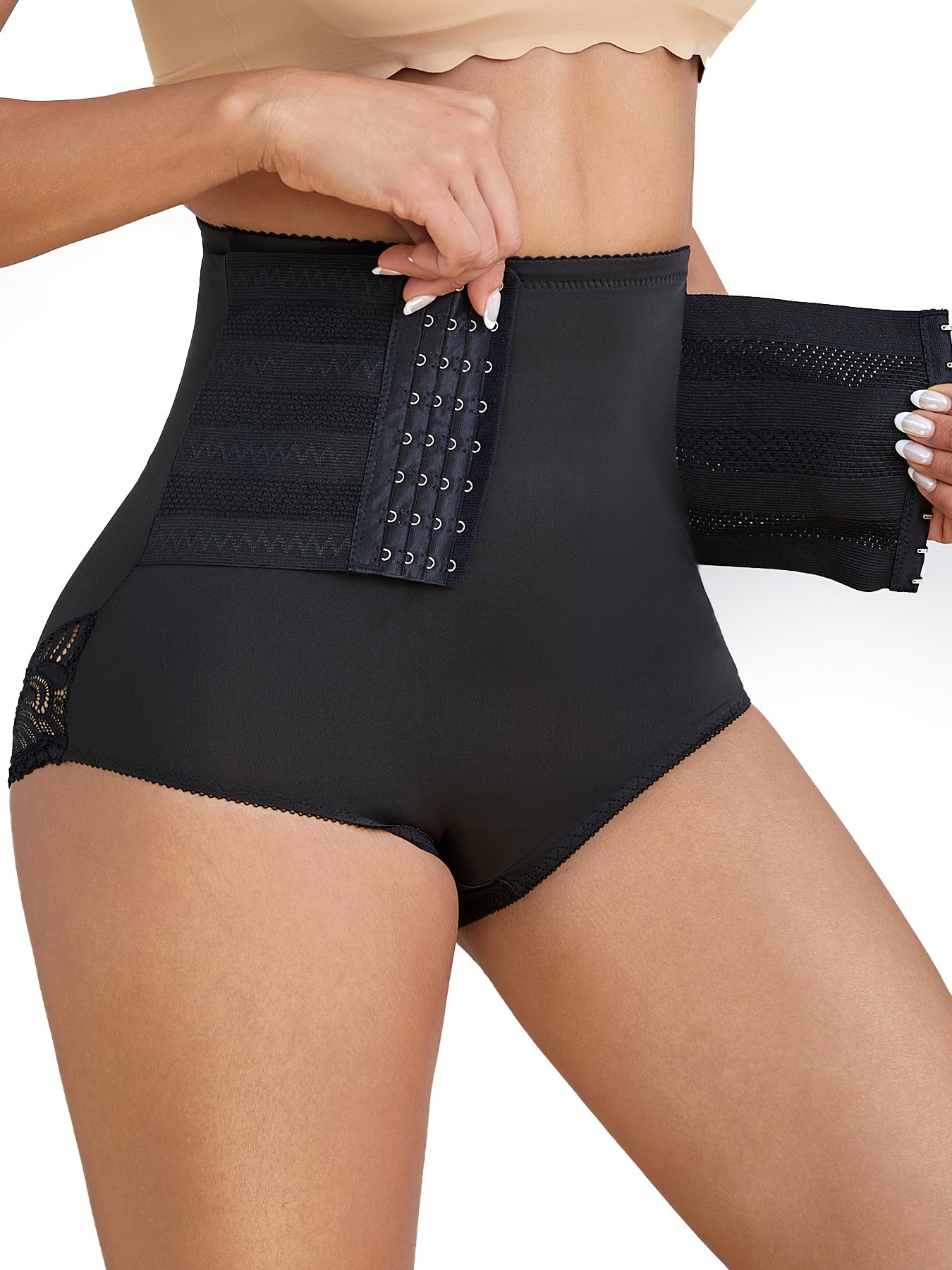 Shapewear For Women | High Waist Hook Closure Brief