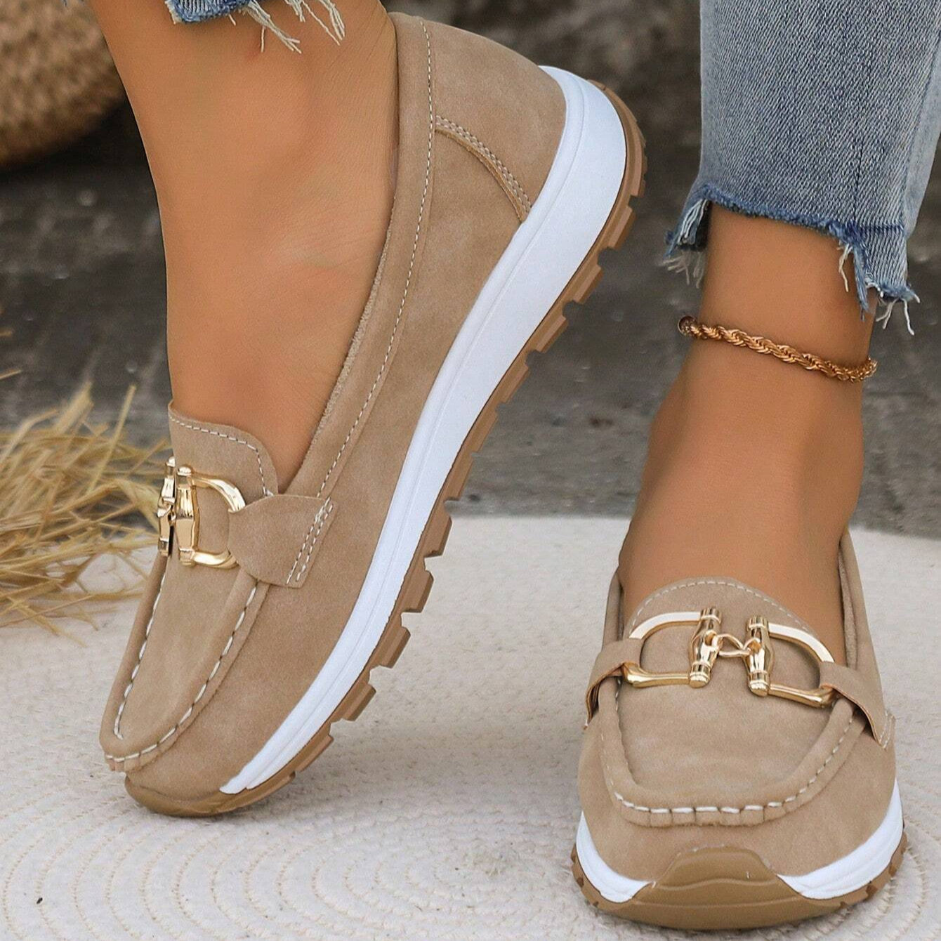 Ellen | Women's Comfortable Loafers | Orthopaedic Beach Cushioned