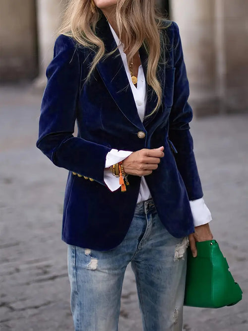 Blazer for Women | Single Button Tailored