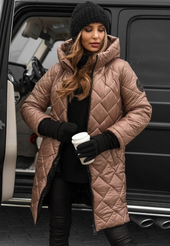 Ellen | Women's Jacket | Stitched Diamond Panels