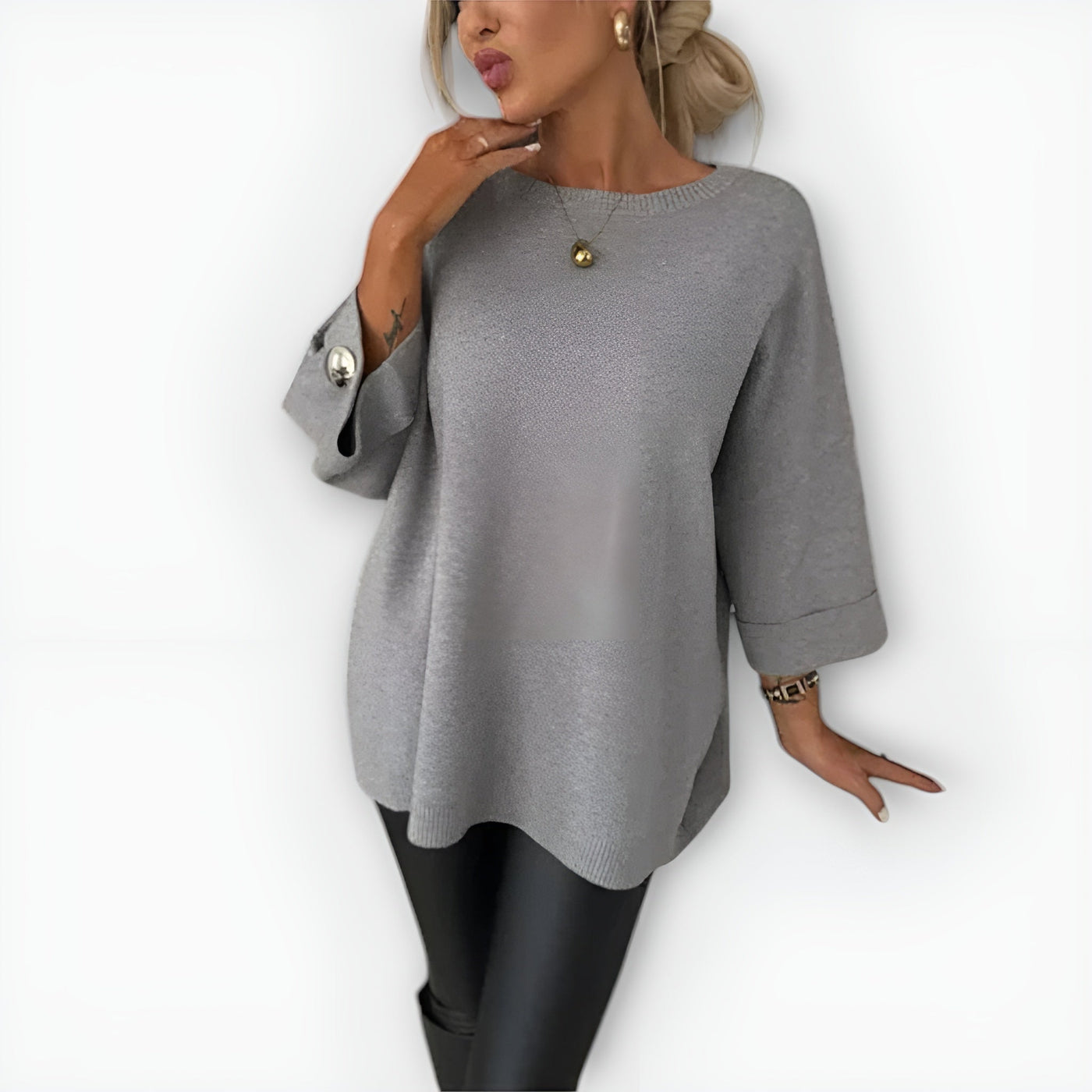 Ellen | Women’s Jumper | Oversized Three-Quarter Sleeve