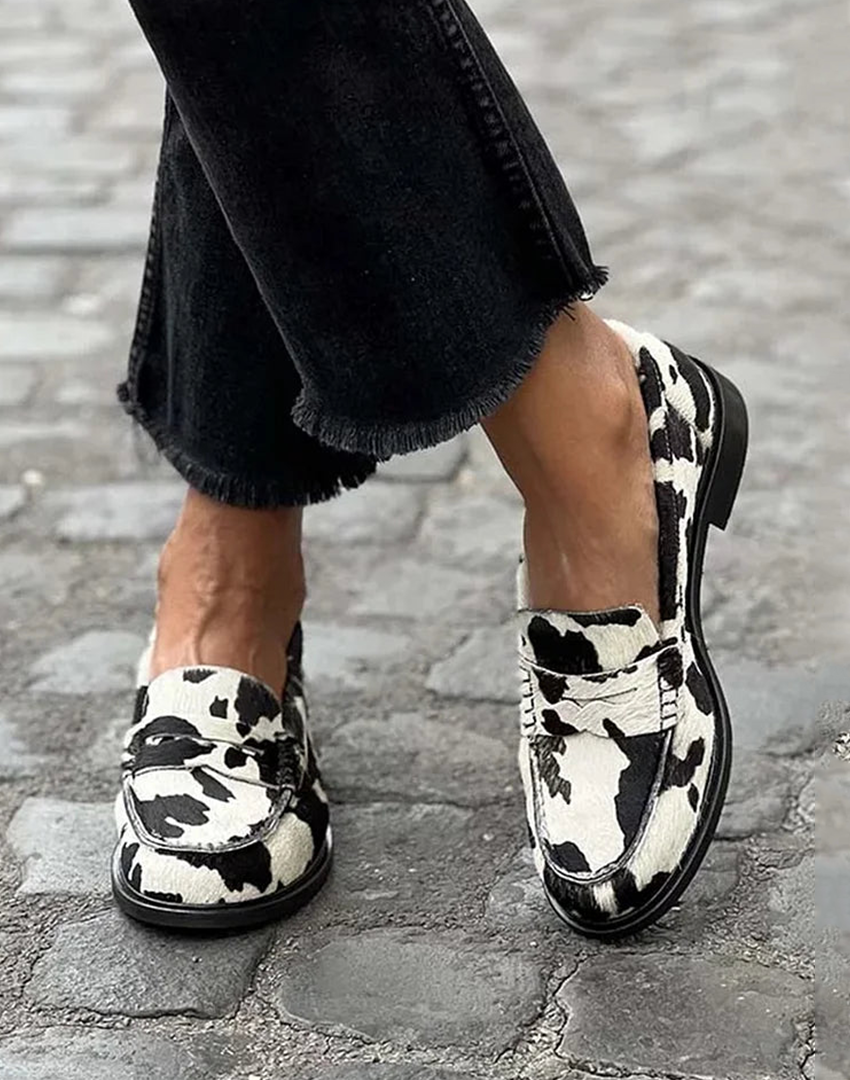 Ellen | Loafers for Women | Patterned Slip on