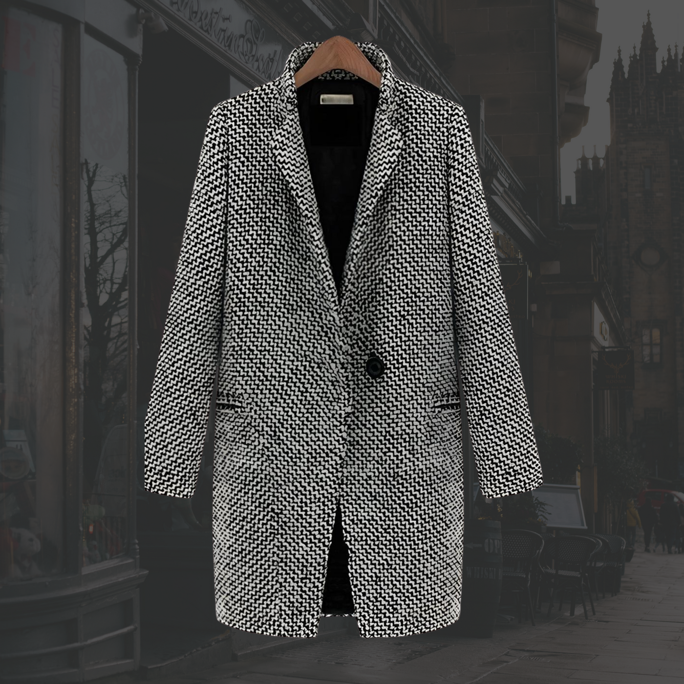 Ellen | Women's Coat | Tailored Lapel Design