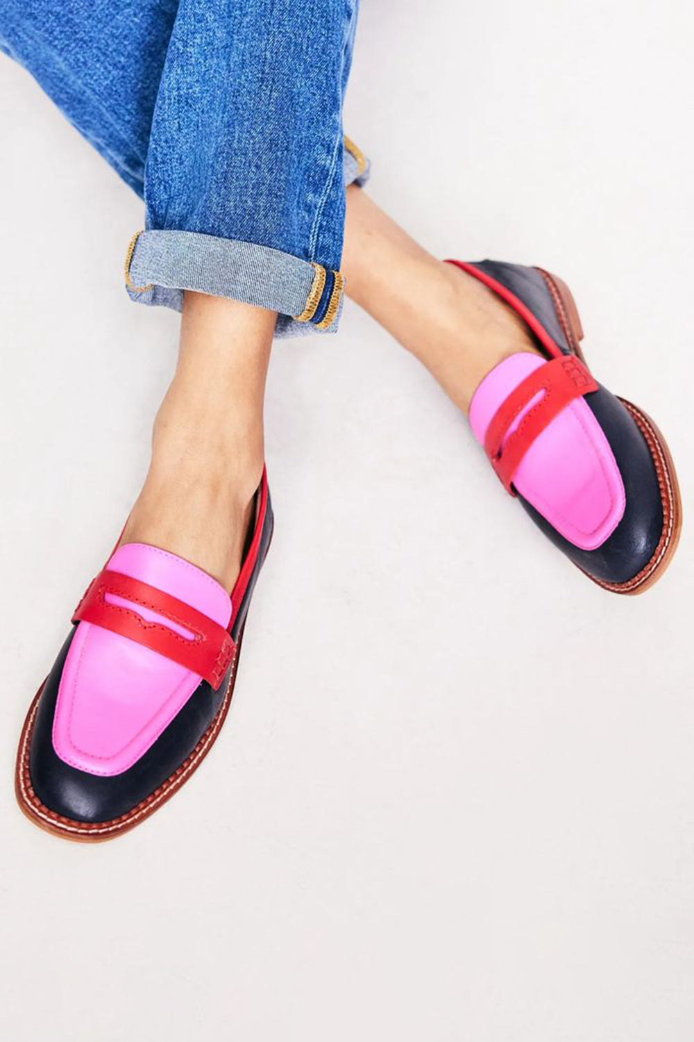 Loafers for Women | Colored Accent