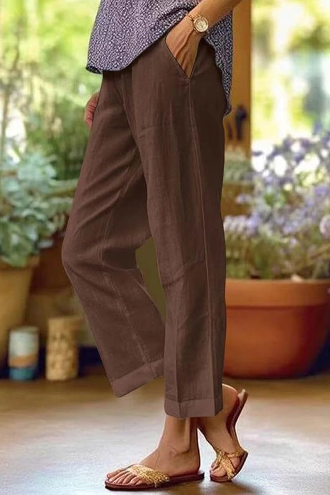 Women's Trousers | Wide-Leg Lightweight