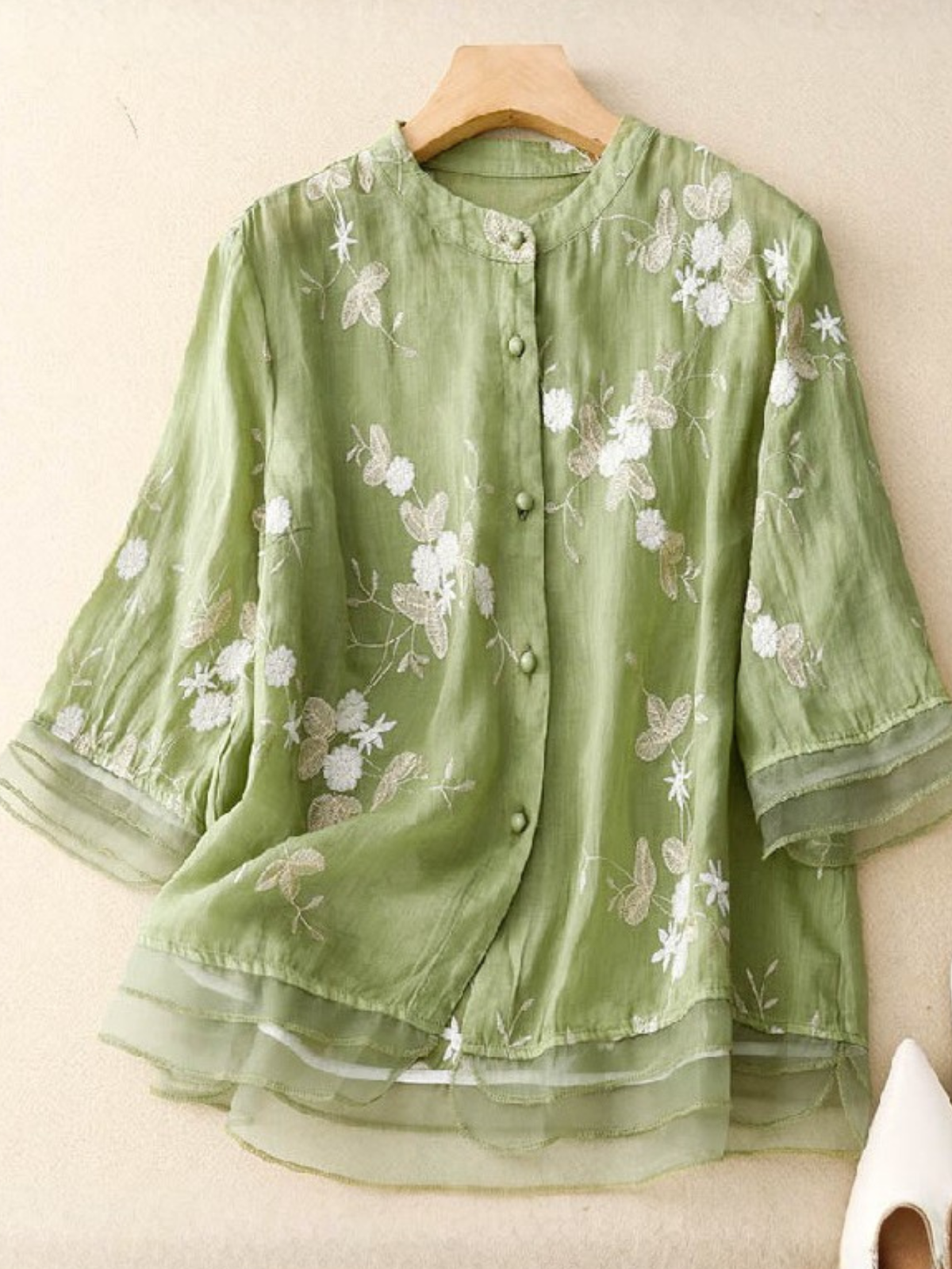 Women’s Blouse | Embroidered Accents