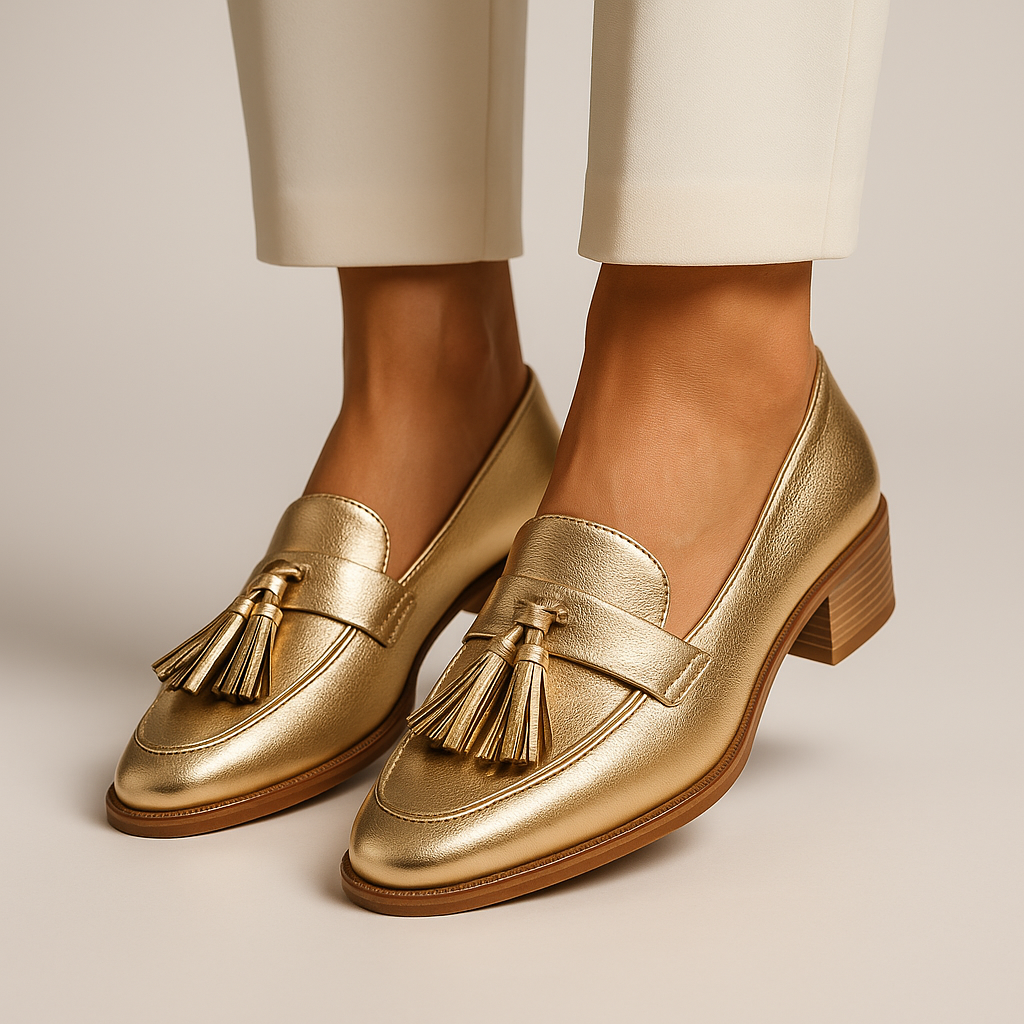 Loafers for Women | Tassel Low Heel Design