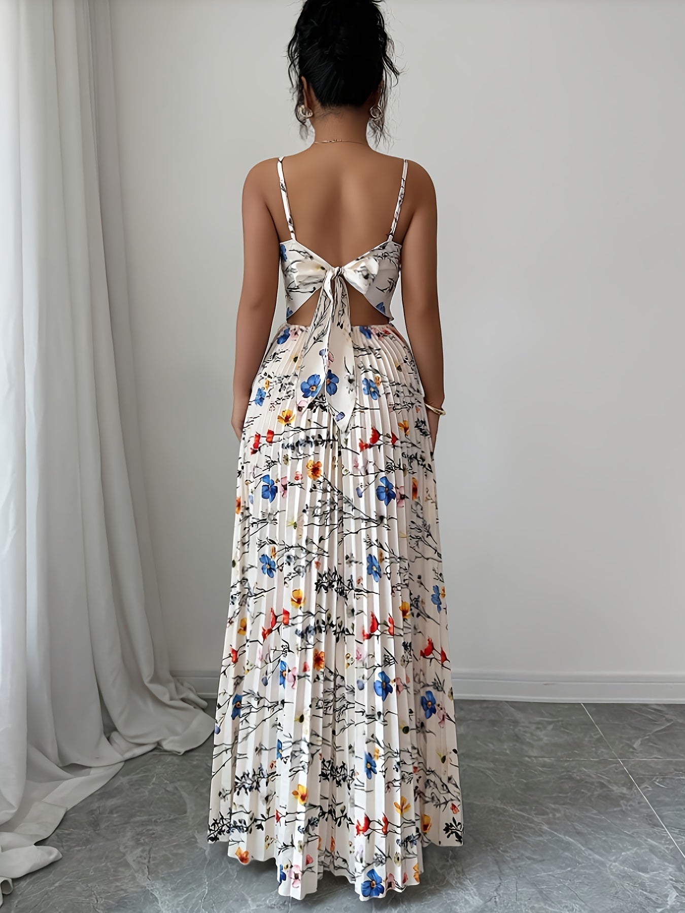 Women's Floral Maxi Dress | Vacation