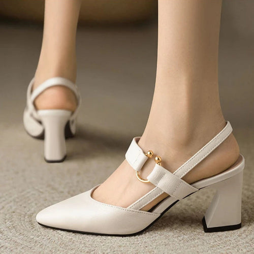 Mary Jane Shoes For Women | Slingback Closed Toe