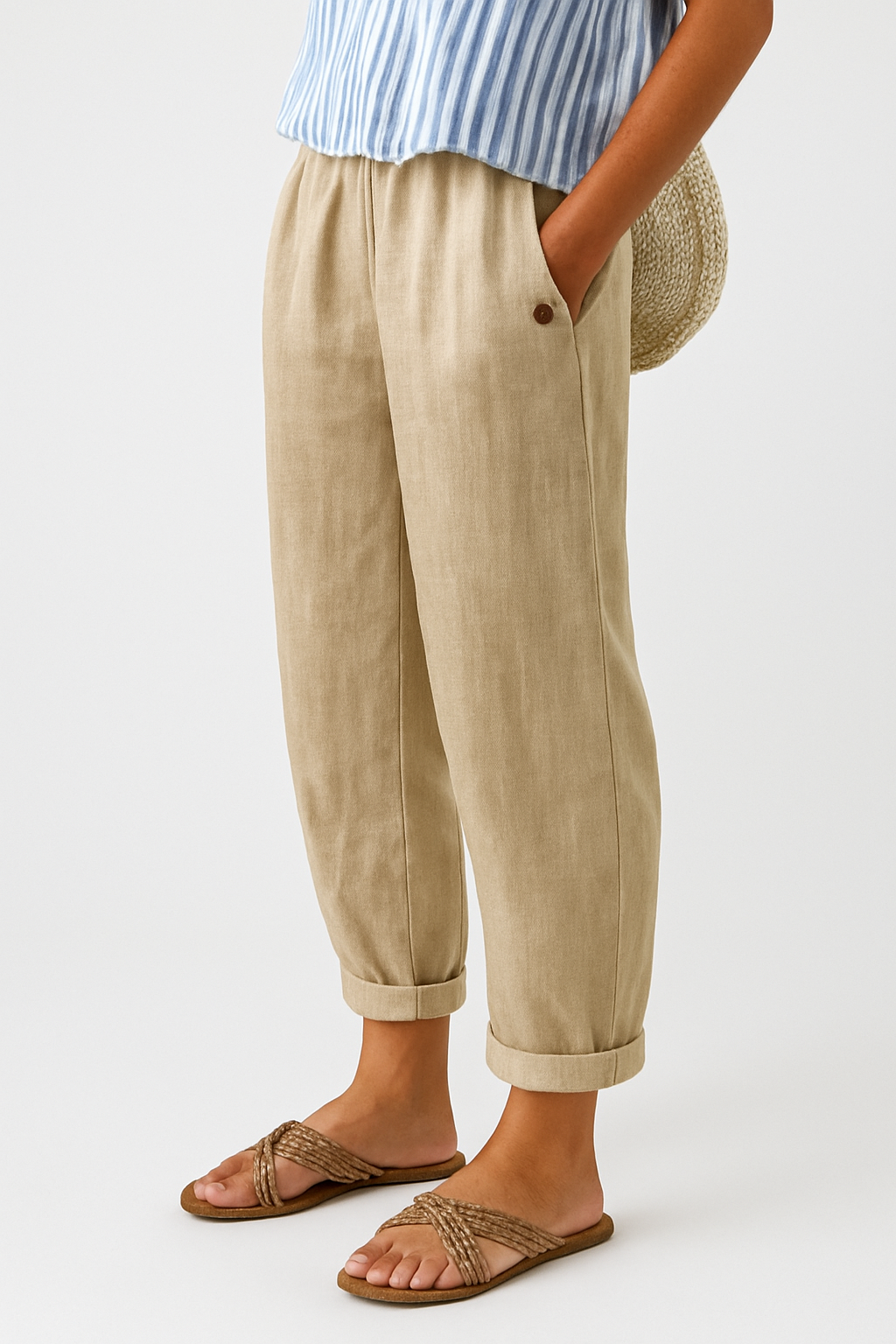 Ellen | Women's Trousers | High Waist Tailored