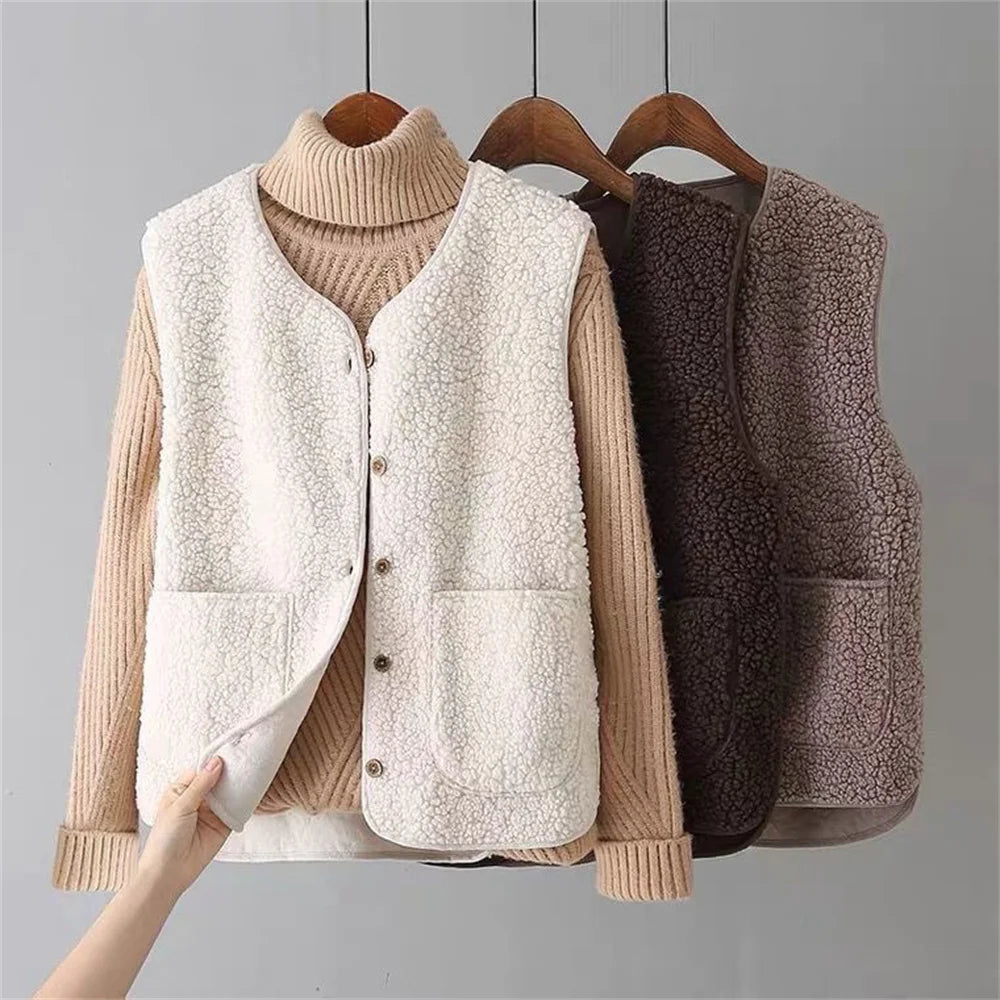 Ellen | Women’s Outfit Set | Matching Vest and Long-sleeve Tops
