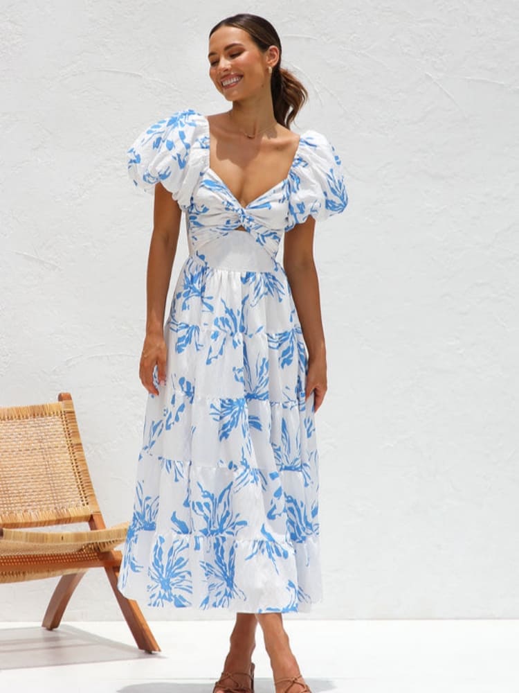 Ellen | Women's Midi Sundress | Casual