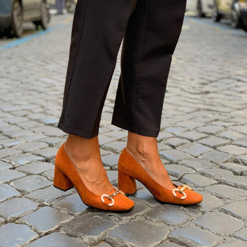 Block Heels for Women | Closed Toe