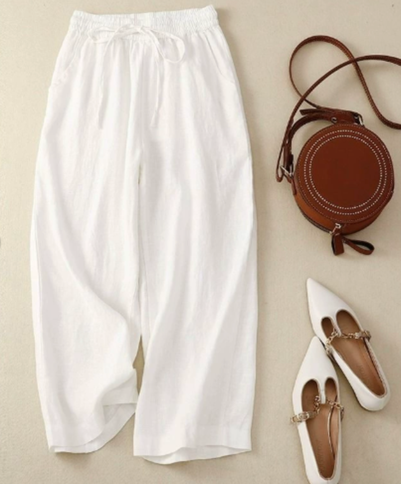 Women’s Trousers | Wide Leg Drawstring