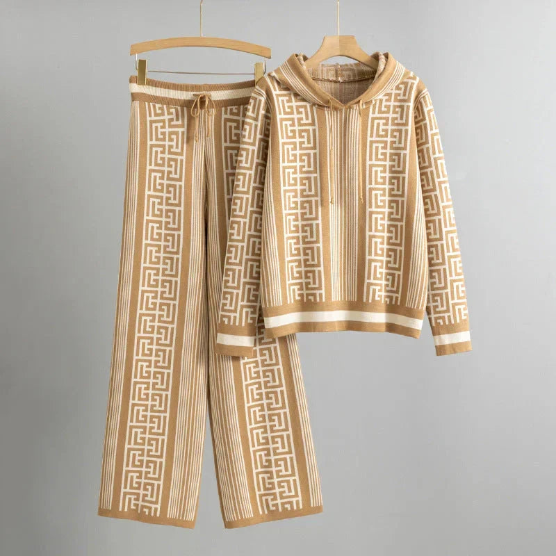 Ellen | Women’s Two Piece Set | Hooded Long Sleeve