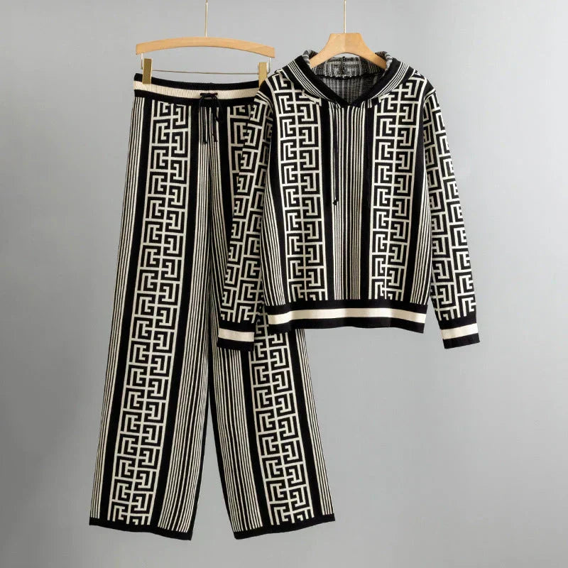 Women’s Two Piece Set | Hooded Long Sleeve