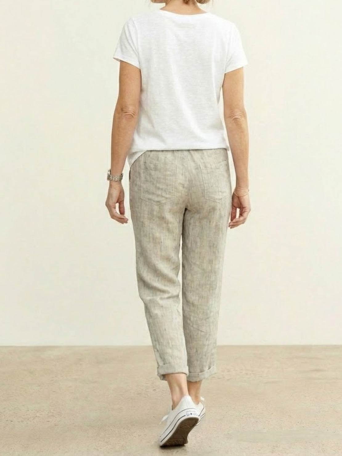 Women's Trousers | Drawstring Slim Fit