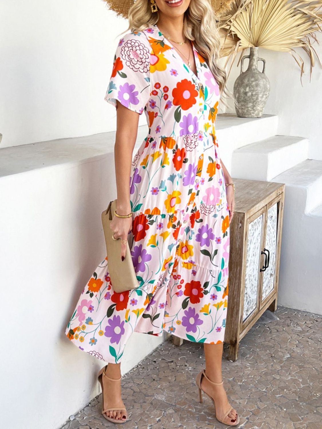 Women's Shirt Dress | Midi