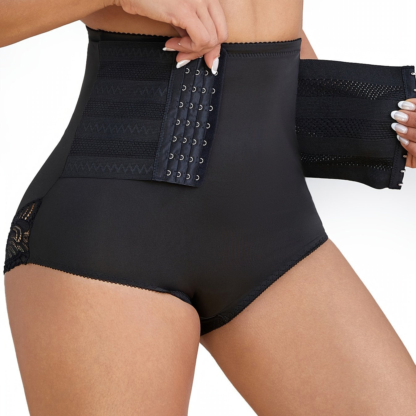 Ellen | Shapewear For Women | High Waist Hook Closure Brief