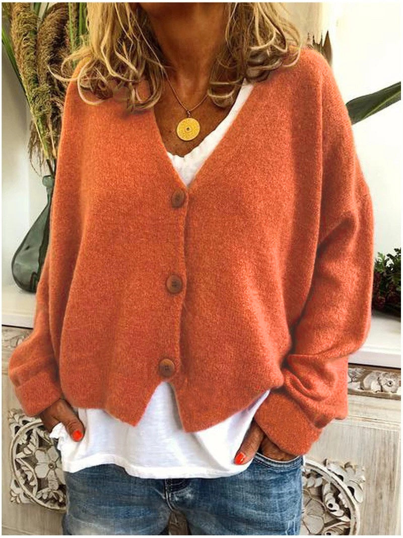 Women’s Cardigan | V-Neck Button Front