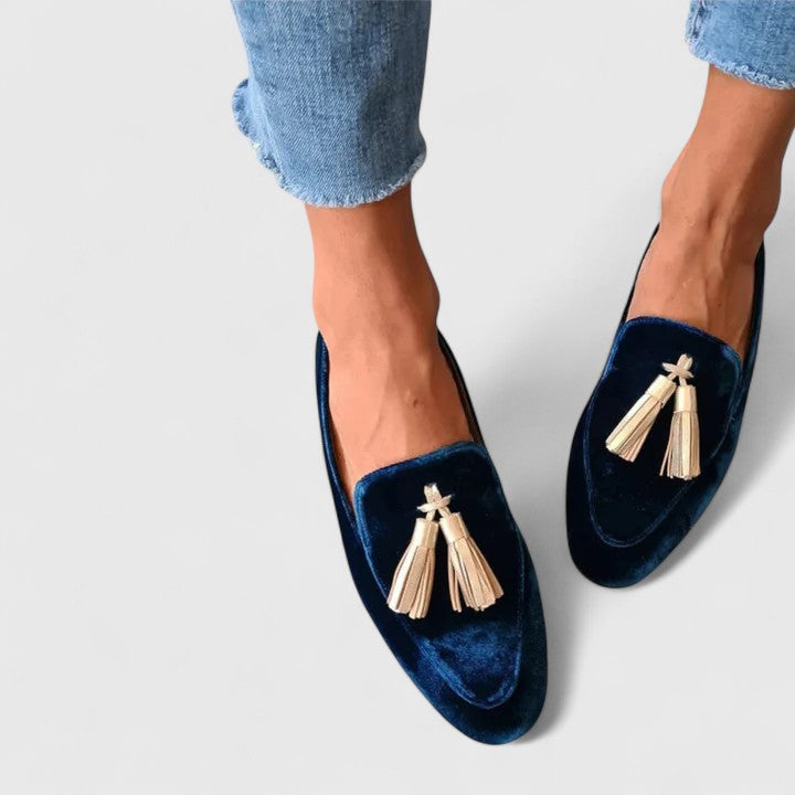 Ellen | Loafers for Women | Flat Tassel Slip-On