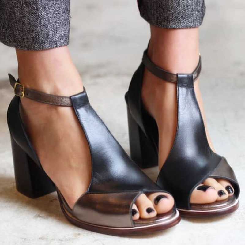 Ellen | Sandals for Women | Block Heel