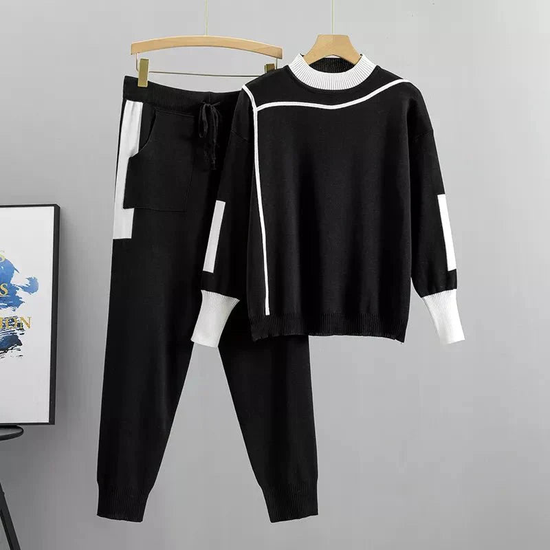 Women's Tracksuit | Long Sleeve Top Jogger Trousers