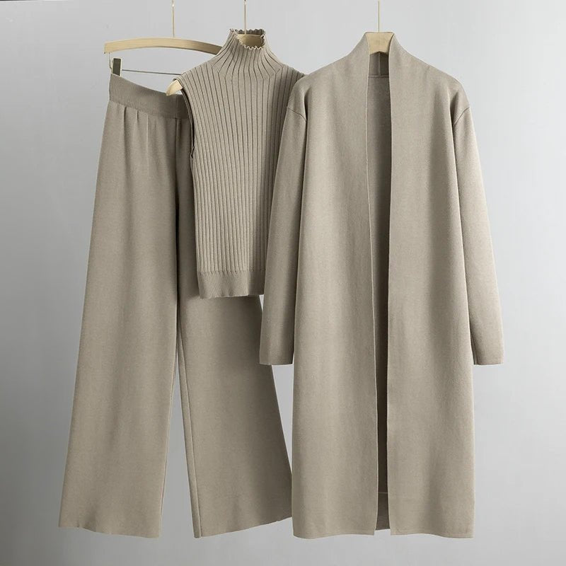 Ellen | Women's Three-Piece  Set | Matching Outfit With Layered Elements