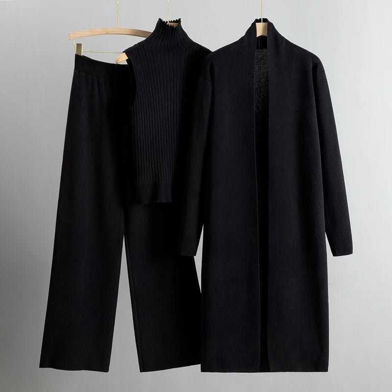 Women's Three-Piece  Set | Matching Outfit With Layered Elements