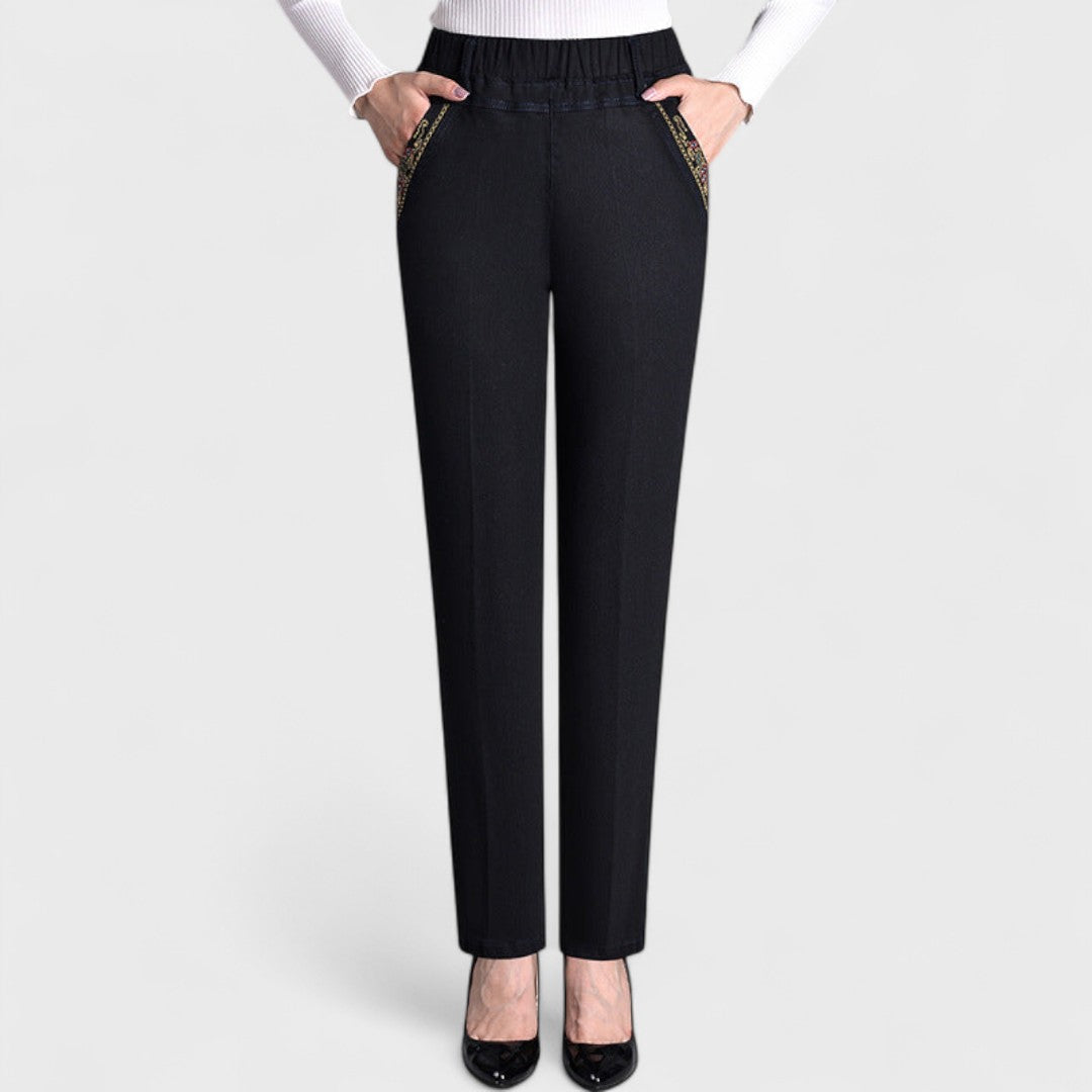 Ellen | Women’s Jeans | Elastic Waist Pockets