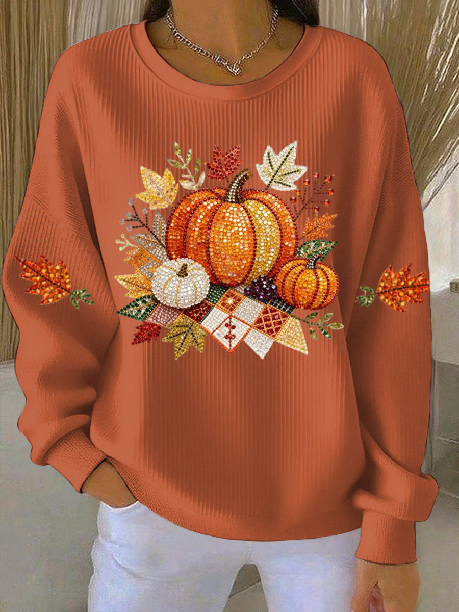 Women’s Sweatshirt | Pumpkin Graphic Design