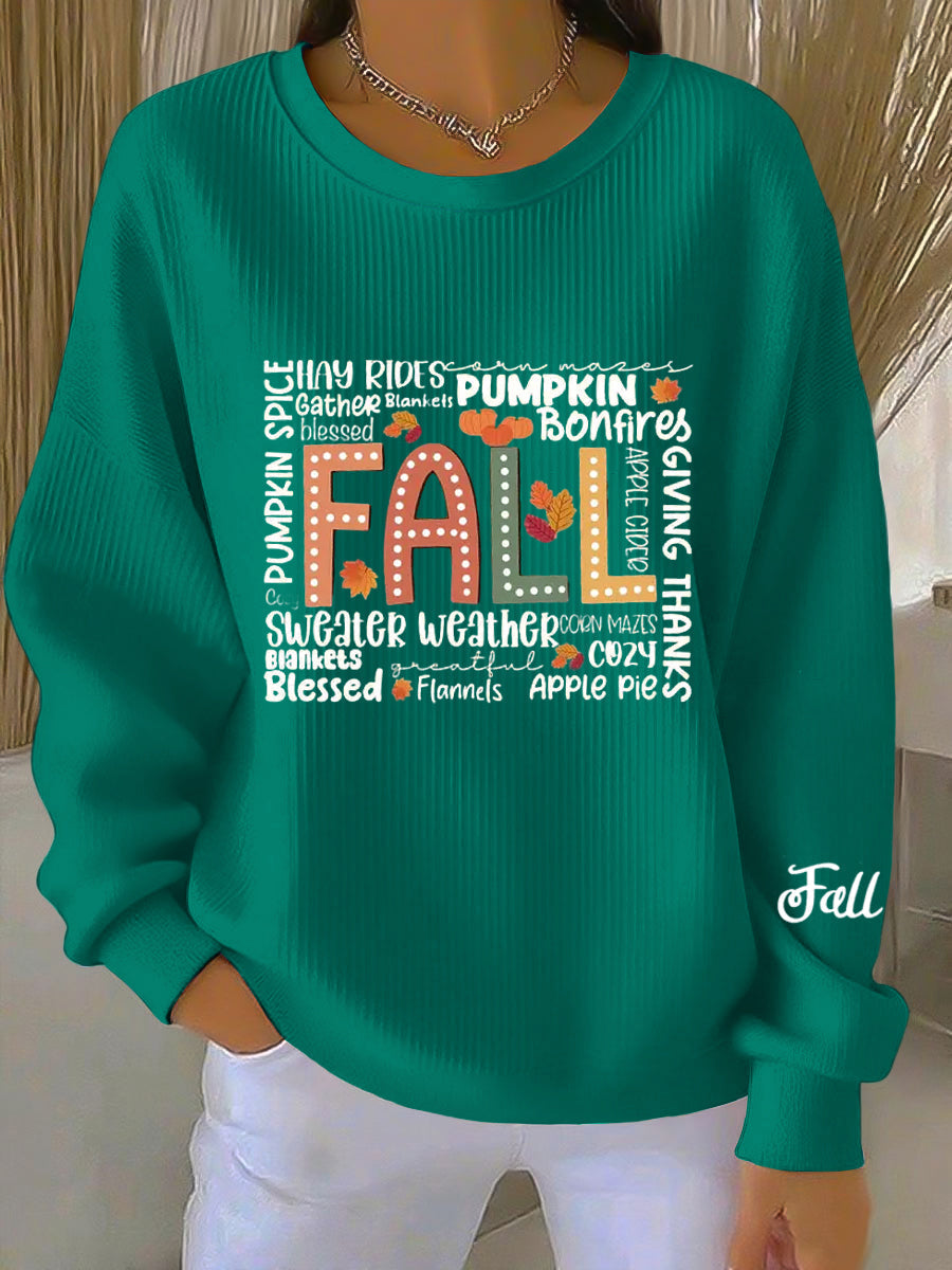 Ellen | Women's Sweatshirt | Round Neckline and Pull-on Style